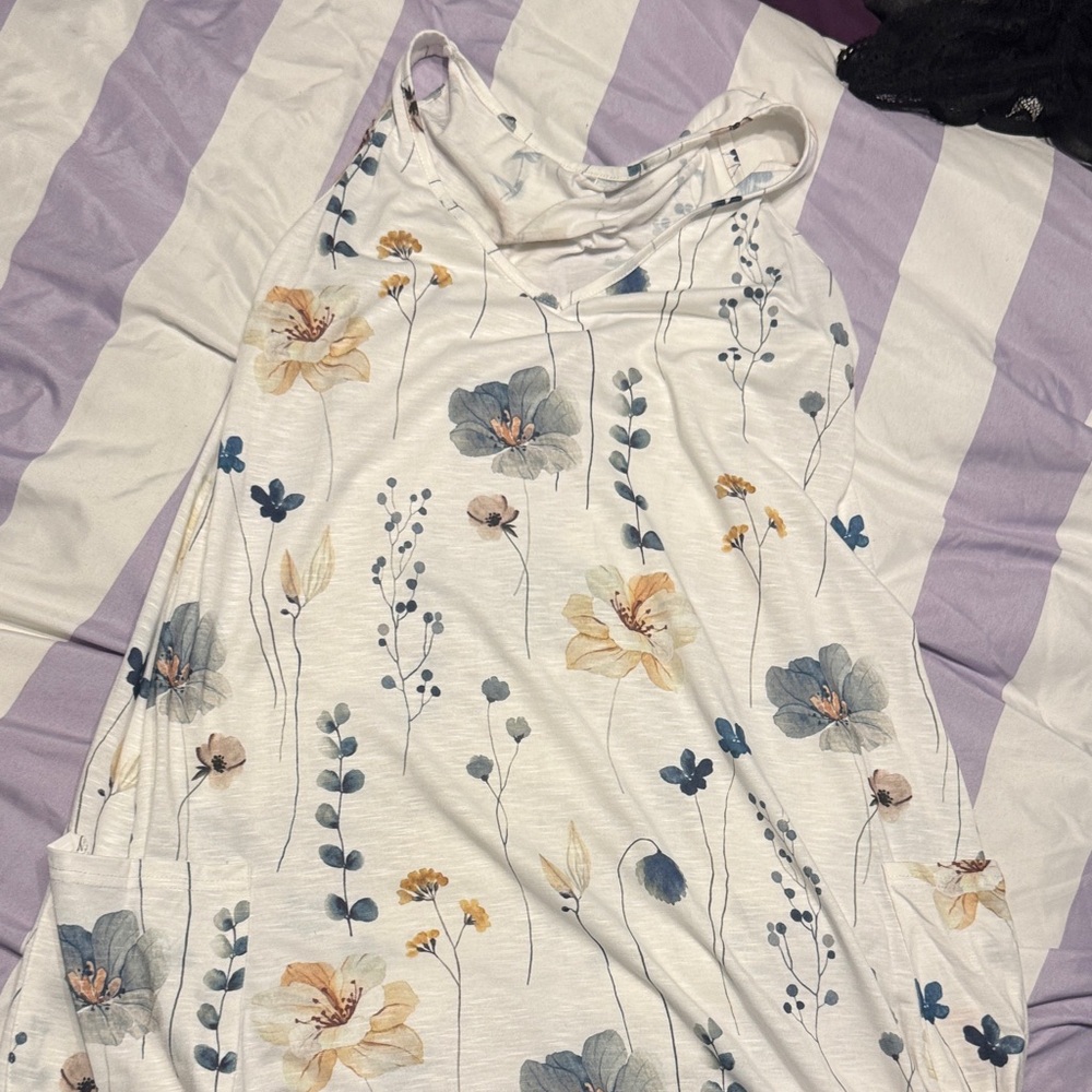 Floral Sleeveless Dress